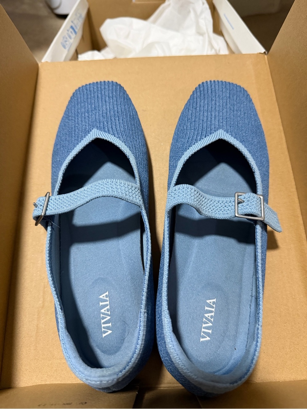 Vivaia Margot Mary Jane Flats size 38 - Picture 2 of 8